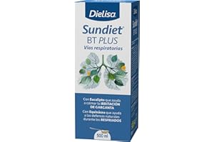 Dielisa - Sundiet BT Plus, Complemento Alimenticio Líquido a Base de Plantas Medicinales y Miel de Eucalipto, Contribuye a Suavizar la Garganta y las Vías Respiratorias Superiores - 500 ml