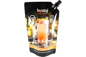 BOOZY.CO.UK LET THE DRINKS COME TO YOU Boozy Pre Mixed Cocktails, Sex On The Beach, 18% ABV, 500ml, 7-8 Servings, Just Add Orange Juice, Premium Ready Mixed Cocktail