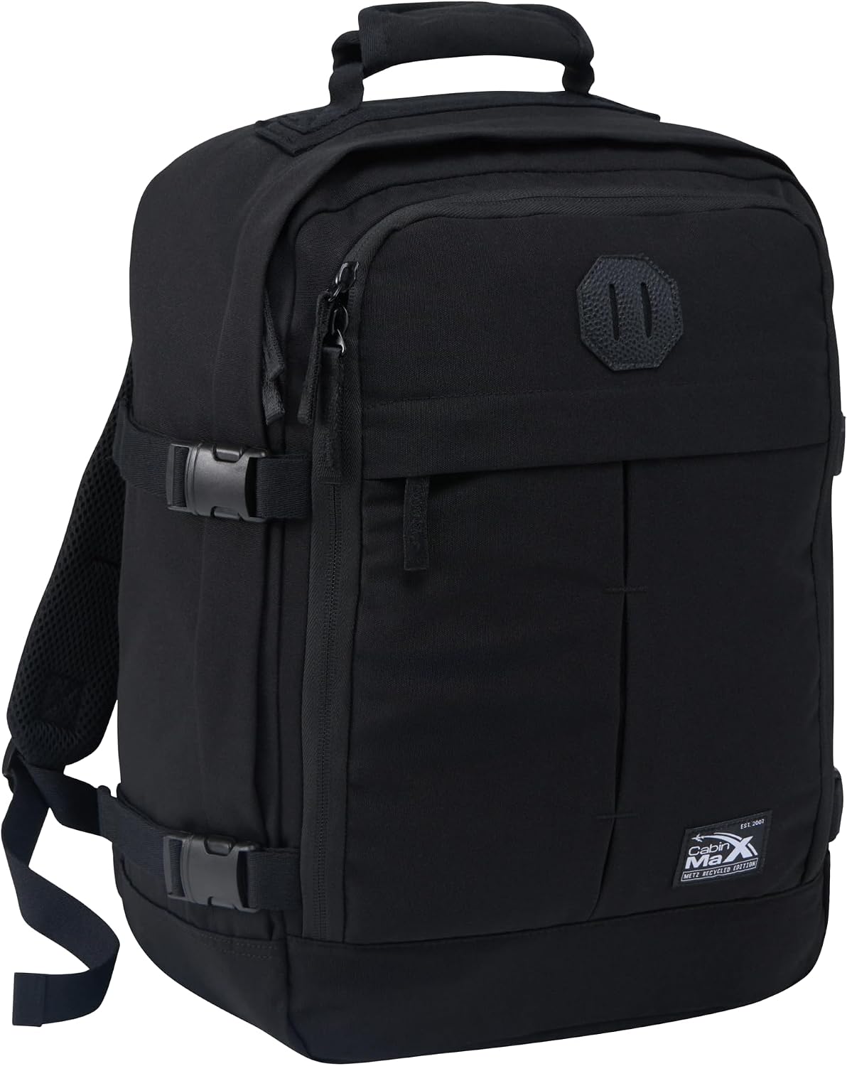 Metz for Ryanair Cabin Bags 40x30x20 Underseat Cabin Bag for EasyJet, Ryanair, Wizz Air & More – Travel Backpack for Airline Under Seat Carry-Ons, Recycled Polyester, Compression, Durable Hand Luggage