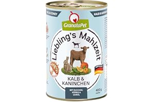 GranataPet Favoris - Nourriture Humide pour Chien - pour Chien - sans céréales et sans sucres - 6 x 400 g