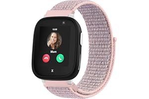 Oumida Kinder Nylon Armbänder kompatibel mit Xplora X6 Armband, Kids Smartwatch Uhrenarmbänder, Verstellbares Armband mit Klettverschluss, Weiches Ersatzband für Mädchen Jungen für Xplora X6 Play