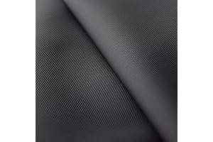 TENDAGGIMANIA Ecopelle Sella Moto Antiscivolo Nera Impermeabile - Coprisella Scooter Impermeabile Finta Pelle - Anche per Panche, Palestra e Rivestimenti - Altezza 140 CM, Vendita al Mezzo Metro