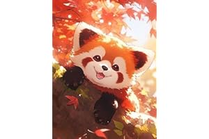 askkqtx Malen Nach Zahlen Erwachsene Waschbär,Tiere Braunbär DIY Paint by Numbers Adult Handgemalt Ölgemälde Kit für Anfänger Kinder und Erwachsene Ohne Rahmen Als Geschenk Home Wand Dekor 30X40 CM