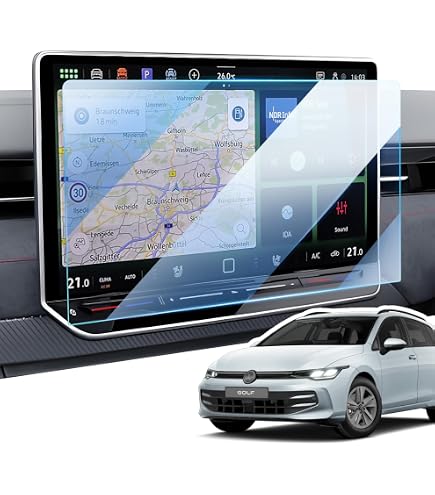 Displayschutzfolie Für Peugeot 3008 (2021-2024) – 9H Gehärtetes Glas, Anti-Fingerprint, Kratzfest Für 10-Zoll Navi