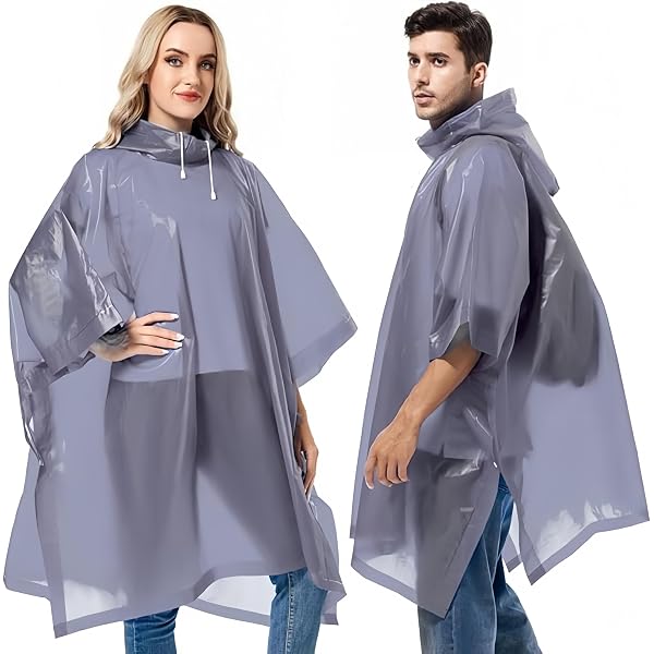 Qunature Regenjacke – 100% Wasserdicht, Leicht, Faltbar, 3-in-1 Regenponcho, Orange Qunature Regenjacke – 100% Wasserdicht, Leicht, Faltbar, 3-in-1 Regenponcho, Orange
