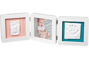 Baby Art My Baby Touch Double Print Frame. Assorted Colors