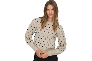 JDY dam Jdysigrid Life L/S On Puff Pull Knt Noos Stickad tröja