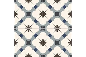 BOXTEC REGENT Blue Carreaux muraux et de sol en céramique 16,5 x 16,5 cm - Contenu : 1,1 m² (40 carreaux)