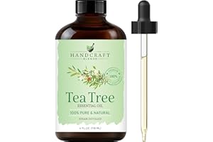 Handcraft Blends Tea Tree Essential Oil - Huge 118 ml - 100% Pure and Natural - Premium Grade with Glass Dropper