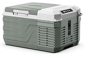 Alpicool NL9 Car Mini Fridge 9L 12V Car Refrigerator (-20℃-20℃) Portable Fridge Freezer 12V/24V DC 100~240 Volt AC Electric Cooler Box for Camping RV Road Trip Picnic Truck Camper