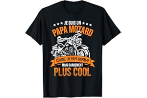 CADEAU MOTARD HOMMES & TEE SHIRT MOTORCYCLE MOTO Moto T-shirt Motard Papa Moto Cadeau Motorcycle Motards T-Shirt