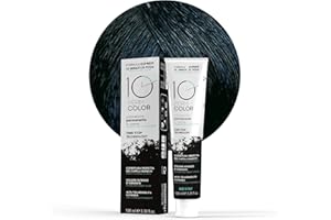 CAPELLO POINT 10 Perm, Colorazione a Lunga Durata Express, Colore Capelli 1.1 Nero Blu, Tinta per Capelli, Copertura Rapida e Omogenea in 10 Minuti, Colore Brillante, Intenso e Luminoso, 100 ml