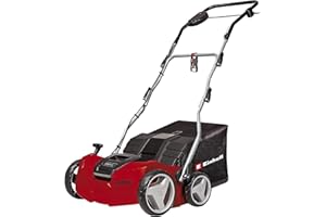 Einhell Scarificateur électrique GE-SA 1640 (1600 W, Largeur de travail 40 cm, Grand bac de ramassage de 48 l, Surface conseillée 800 m²)