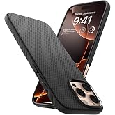 Spigen iPhone 16 Pro Max ile Uyumlu Kılıf Liquid Air Kaymaz Dokulu Y&uuml;zey Siyah Kapak - ACS07988 (Spigen TR Garantili)
