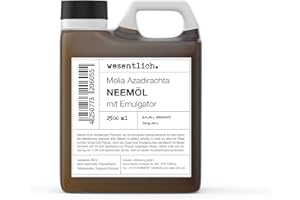 Olejek z miodli indyjskiej z emulgatorem, 2500 ml, gotowy do natychmiastowego zastosowania wesentlich.