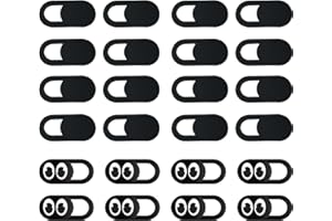 Benaewa 24 Pcs Laptop Camera Cover Slider, Slim Webcam Cover for Phone Desktop Pc Tablet Pad, Camera Blocker Protect Privacy Security