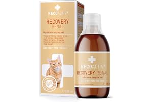 RECOACTIV Recovery Renal for cats, 1 x 280 ml, high-calorie complete diet food for cats with kidney dysfunction and increased