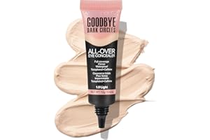 Anglicolor Liquid Concealer, Concealer Full Coverage for Dark Circles, Color Correcting, Long-Lasting, Hydrating, Brightening, Suitable for All Skin Types, Vegan & Cruelty-Free (01#Light)