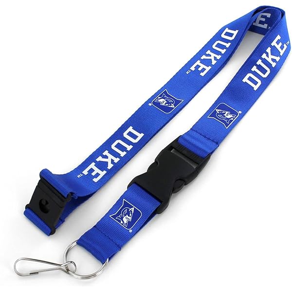 Xavier University Musketeers Car Keys & ID Badge Holder Lanyard With Breakaway Buckle - Blue