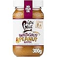 Pip & Nut - Sweet & Salty Crunchy Peanut Butter (6 x 300g) |No Palm Oil, Natural, Vegan, Single Origin Hi-Oleic Peanuts