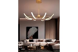 QAZPLM Dimmable Chandelier Modern Pendant Light Dining Table Chandelier Living Room with Remote Control for Dining Room Lamp Dining Table Lamp Kitchen Lamp Hanging Lamp Bedroom