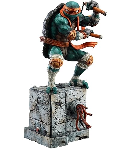Figurine Collection Teenage Mutant Ninja Turtles Raphael ABYstyle - Échelle 1:10, PVC, 24cm, Neuf