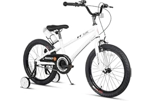Glerc Fantacy 12 14 16 18 20 Pulgadas Bicicleta Niño para 2-14 Años con Faros y Kickstand para Regalo de Cumpleaños