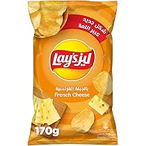 ليز رقائق البطاطس بنكهة الجبنة فرنسية 20 حبة 160 جرام Amazon Ae البقالة