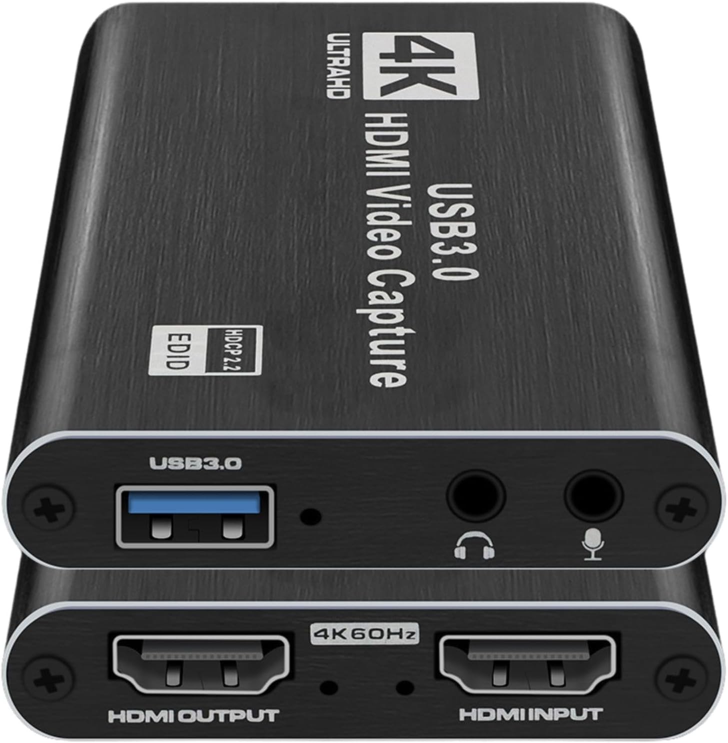 Capturadora Video. HDMI 4K Loop-out 1080P 60FPS/2K 30FPS. USB 3.0 de Alta Velocidad. Capturadora Switch/PS5/cámara/PC/OBS. De hdmi a USB 3.0. ALBURANⓇ