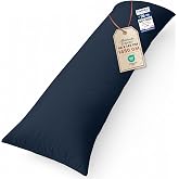 Utopia Bedding Body Pillow 40 x 145 cm for Side Sleeping, Navy Blue | Soft Polyester Filling Versatile Use Easy Care