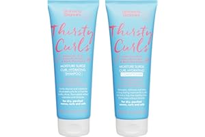 Umberto Giannini Thirsty Curls Curl Hydrating Shampoo & Conditioner Set - for Dry & Dehydrated Curls 2 x 250ml, 500.0 gram