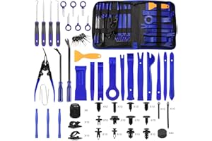 Hochferr 250 Pièces Outils Demontage Garniture Voiture Outil de Démontage pour Panneau Autoradio Tableau De Bord De Voiture