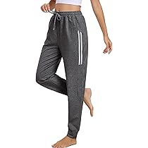 Litherday Jogginghose Damen - Bequeme Baumwoll-Sporthose Mit Taschen Für Sport & Alltag