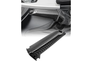 TZYSZDB Handbrake Cover, B-M-W Series 1 3 5,E90 E60 F30 E46 E92 F20 F32 Handbrake Handle Cover