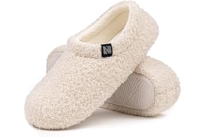 RockDove Pantofole da Interno per Donna in Pile Teddy con Chiusura Posteriore