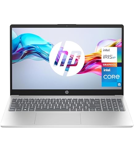 HP Laptop FHD-Display, AMD Ryzen 5-5500U, 16GB DDR4 RAM, 512GB SSD