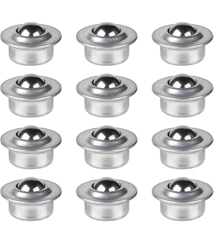 Nylon-Kugellager-Einheit CY-25D – M8 Außengewinde, 360° Universal, 30 Kg Belastung, Für Förder- & Transportsysteme (2 Stück)