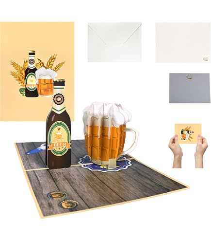 Divertente biglietto di auguri per il giorno della birra