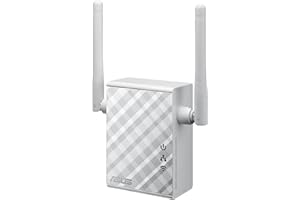 ASUS RP-N12 - Répéteur Wi-FI Extender Wi-FI ASUS N 300 - Compatible BOX Orange - Bouygues Télécom - SFR - Freebox - Routeurs toutes marques