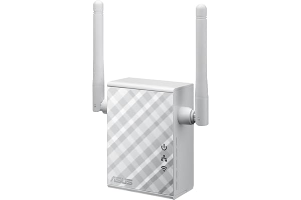 ASUS RP-N12 - Répéteur Wi-FI Extender Wi-FI ASUS N 300 - Compatible Box Orange - Bouygues Télécom - SFR - Freebox - Routeurs Toutes Marques
