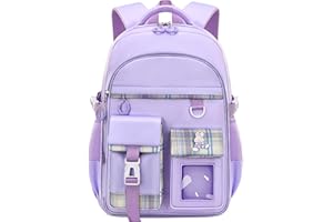 WYCY Sac à Dos pour Filles Mode Réfrigérateur Porte Cartable Grande Capacité Kawaii Sac à Dos Scolaire avec et Sac à Dos Fille étanche