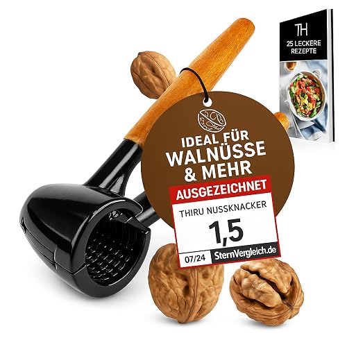 Thiru Nussknacker mit Holzgriff, 16 cm
