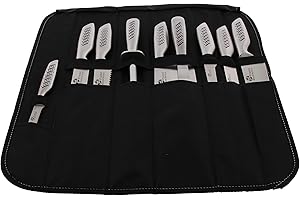 Pradel Excellence I7100 Borsa coltelli da Cucina 9 Pezzi Inox