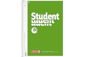 Brunnen 1067940 notatnik studencki (A4, bez linii, 70 g/m², 80 arkuszy)