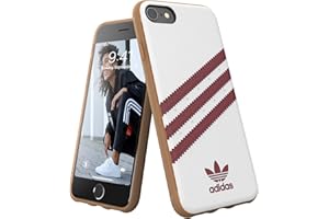 adidas Originals Samba - Carcasa para iPhone 8, 7, 6S y 6, Color Blanco
