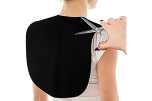 Koskaderm Schneidekragen Friseur Silikon, Haarschneideumhang für Männer und Frauen