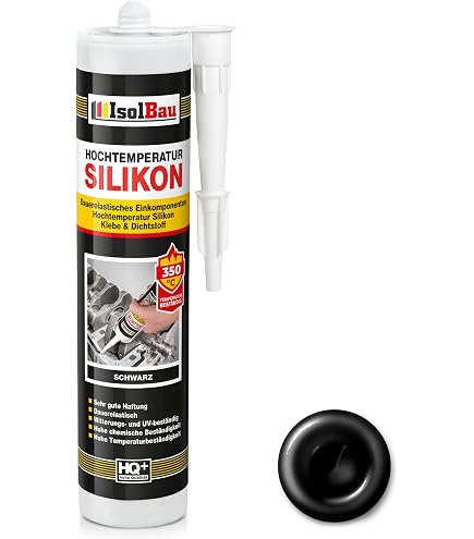 Apel Hochtemperatur RTV-Silikon Dichtungsmasse – 295 Ml, Rot, Hitzebeständig Bis 260°C