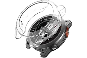 MYSNBKN Protector Case Compatible with Garmin Fenix 7 Pro/Fenix 7/Epix Pro 47mm, TPU Protective Cases Shock-Proof