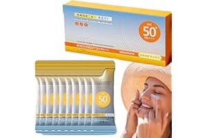 BAINUAI Lot de 50 mini tubes de crème solaire en format voyage, protection solaire imperméable avec protection UVA/UVB SPF 50+ (1)