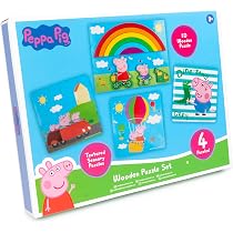 Abeec Peppa Pig Sensorische Lernkarten – 16 Karten Mit 8 Texturen, Für Kinder Ab 3 Jahren